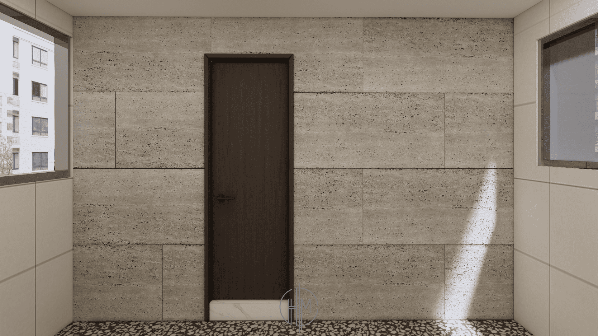 豐原衛浴 施工後 3D全景 現代精品