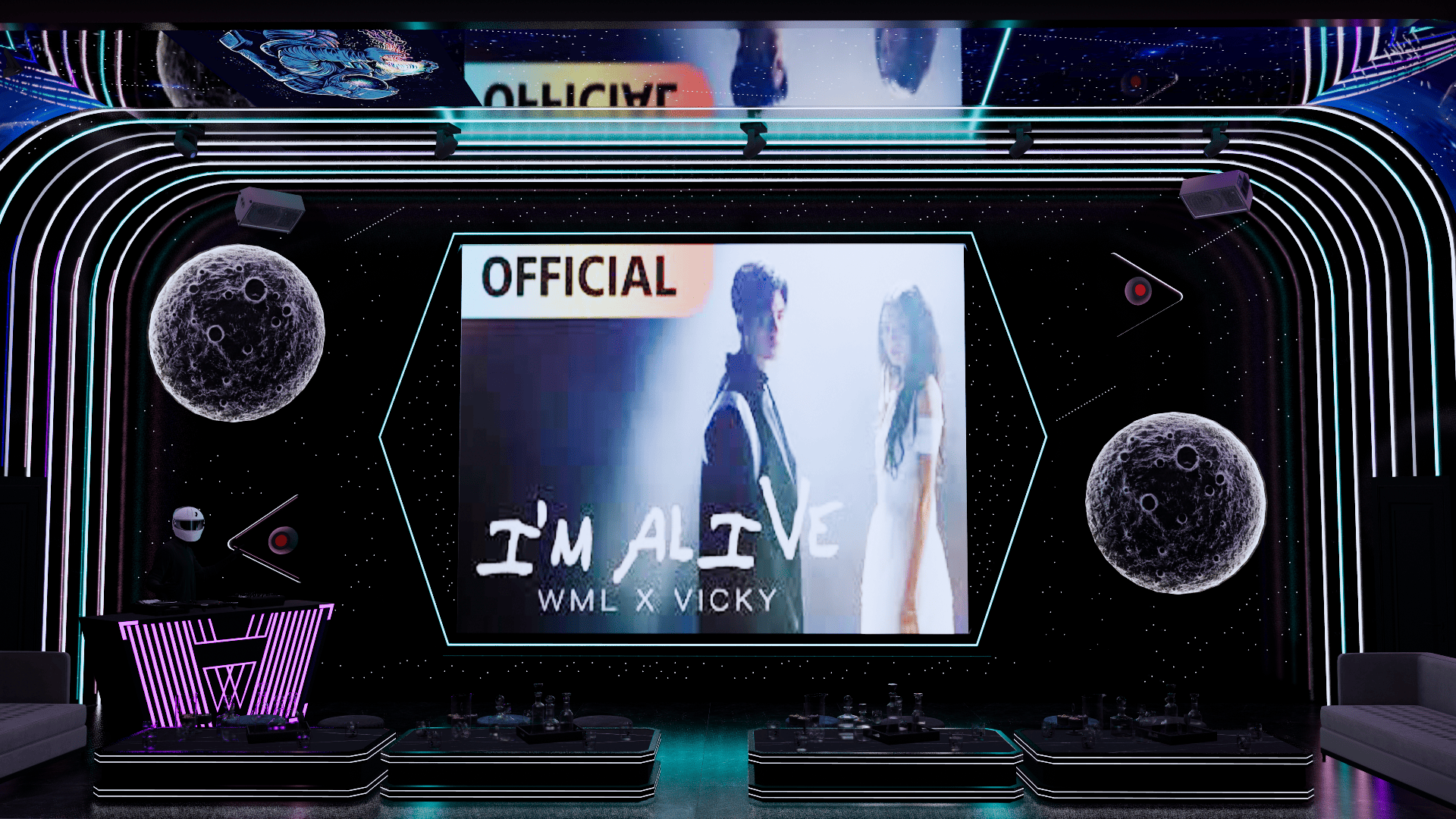 招待會所沙發區視角